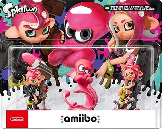 Figurka amiibo Splatoon Octoling 3-Pack
