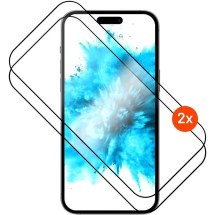 FIXED 2,5D Full-Cover ochranné sklo s aplikátorem Apple iPhone 17 Pro, 2ks černé