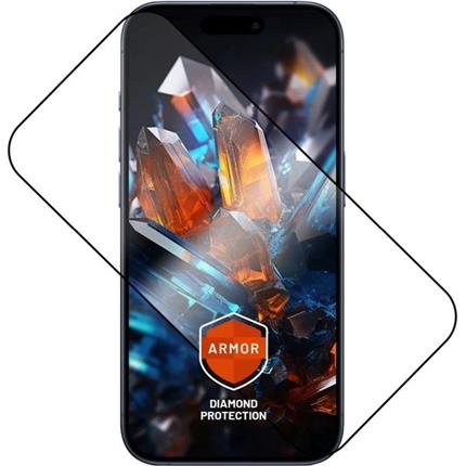 FIXED Armor 2,5D sklo s Anti-dust a AR vrstvou Apple iPhone 17 Pro černé