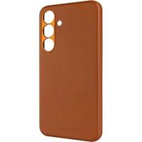 FIXED MagLeather kožený kryt s MagSafe Samsung Galaxy S25+ hnědý