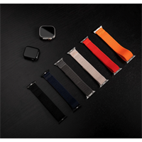 FIXED Nylon Sporty Strap pro Apple Watch Ultra 49 mm, černý