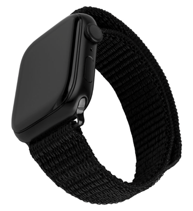FIXED Nylon Sporty Strap pro Apple Watch Ultra 49 mm, černý