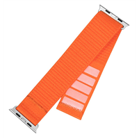 FIXED Nylon Sporty Strap pro Apple Watch Ultra 49 mm, oranžový