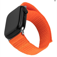 FIXED Nylon Sporty Strap pro Apple Watch Ultra 49 mm, oranžový 