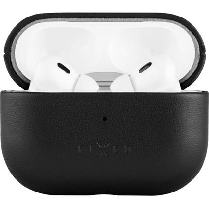 FIXED PodsLeather kožené pouzdro s MagSafe pro Apple AirPods Pro 2 černé