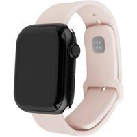 FIXED set silikonových řemínků Apple Watch 42/44/45mm růžový