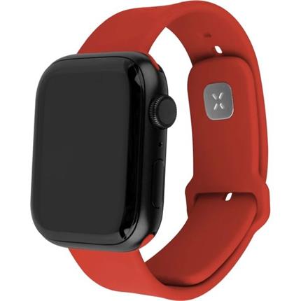 FIXED set silikonových řemínků Apple Watch Ultra 49mm červený