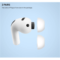 FIXED silikonové špunty pro Apple AirPods Pro 3, velikost S, 2 sady