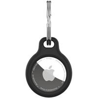 FIXED Silky silikonové pouzdro Apple AirTag černé