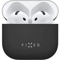 FIXED Silky silikonové pouzdro pro Apple AirPods 4 černé