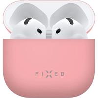 FIXED Silky silikonové pouzdro pro Apple AirPods 4 růžové