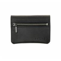 FIXED Tripple Wallet Kožená peněženka z pravé hovězí kůže černá