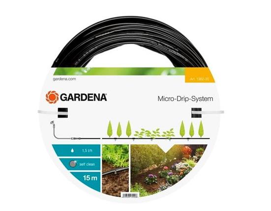 Gardena 1362-20 Micro-Drip-System rozšíření pro rostliny v řádcích - Nadzemní kapací hadice 4,6 mm