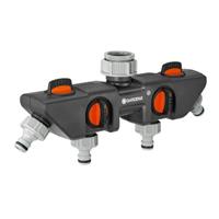 Gardena Four channel Water Distributor - 4-cestný rozdělovač pro zavlažování