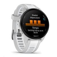 Garmin GPS sportovní hodinky Forerunner® 165, Mist grey/Whitestone, EU