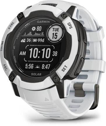 Garmin Instinct 2X Solar 50mm Whitestone
