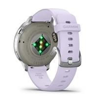 Garmin Venu® 4 - 41 mm Silver / Periwinkle silikonový řemínek