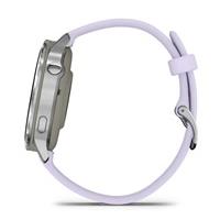 Garmin Venu® 4 - 41 mm Silver / Periwinkle silikonový řemínek