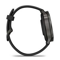 Garmin Venu® 4 - 41 mm Slate a Černý silikonový řemínek