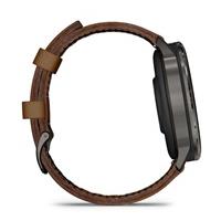 Garmin Venu 4 (45 mm) Slate / Černý silikonový řemínek a Hnědý kožený řemínek, EU (upravit kartu)