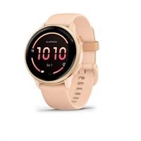 Garmin vívoactive® 6 Metallic Pink Dawn / řemínek Pink Dawn