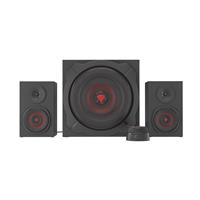 Genesis HELIUM 610BT, Reproduktory 2.1 60W drátové + bezdrátové připojení Bluetooth, dřevo