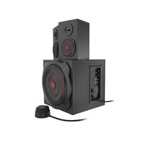 Genesis HELIUM 610BT, Reproduktory 2.1 60W drátové + bezdrátové připojení Bluetooth, dřevo