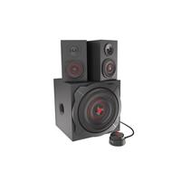 Genesis HELIUM 610BT, Reproduktory 2.1 60W drátové + bezdrátové připojení Bluetooth, dřevo