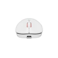 Genesis herní bezdrátová myš ZIRCON XIII. bílá/Herní/Optická/26 000 DPI/Bezdrátová USB + Bluetooth/B