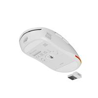 Genesis herní bezdrátová myš ZIRCON XIII. bílá/Herní/Optická/26 000 DPI/Bezdrátová USB + Bluetooth/B