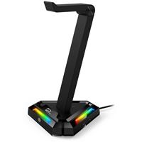 GENIUS GX-UH100/ stojan na headset/ RGB/ USB hub (2x USB, 2x USB-C)