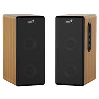 GENIUS repro SP-HF1220BT/ 2.0/ 45W/ Bluetooth/ dřevěné/ barva dřevo borovice