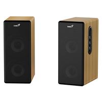 GENIUS repro SP-HF1220BT/ 2.0/ 45W/ Bluetooth/ dřevěné/ barva dřevo borovice