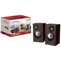 GENIUS repro SP-HF1812 Dark Brown/ 2.0/ 50W/ Bluetooth 5.3/ dřevěné/ barva tmavé dřevo
