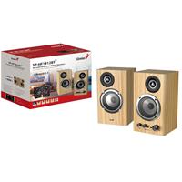 GENIUS repro SP-HF1812 Pine Wood/ 2.0/ 50W/ Bluetooth 5.3/ dřevěné/ barva světlé dřevo