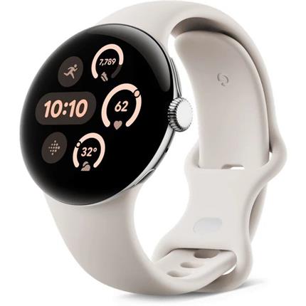 Google Pixel Watch 3 45mm stříbrná