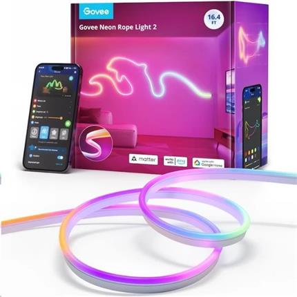 Govee Neon 2 MATTER ohebný LED pásek RGBIC, 5m
