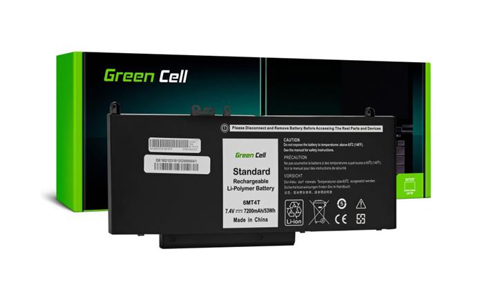 GreenCell Green Cell 6MT4T Baterie pro notebooky Dell Latitude E5270 - 7200 mAh
