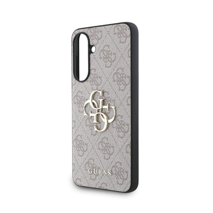 Guess PU 4G Metal Logo kryt Samsung Galaxy A36 růžový