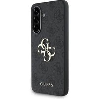 Guess PU 4G Metal Logo kryt Samsung Galaxy A56 šedý
