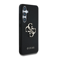 Guess PU 4G Metal Logo kryt Samsung Galaxy S25 šedý