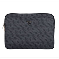 Guess PU 4G Triangle Logo Obal pro Notebook 14" Black