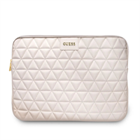 GUESS Quilted pouzdro pro notebook 13" růžová