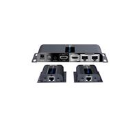 HDMI 1-2 splitter+extender po CAT6/6a/7, FULL HD, 3D