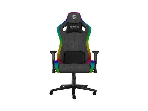 Herní křeslo Genesis TRIT 660, RGB, Šedé
