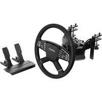 Herní set - R5 základna + volant pro nákladní automobily+ SRP-Lite pedály + držák Moza Racing RS071