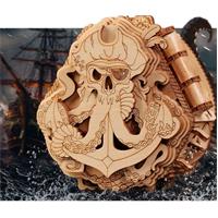 Hlavolam EscapeWelt 3D dřevěný Blackbeard's Compass
