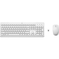 HP 230 klávesnice a myš/bezdrátová/white