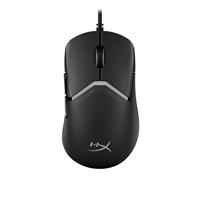 HP HyperX Pulsefire Saga/Herní/Optická/Pro praváky/26 000 DPI/Drátové USB-A/Černá