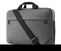 HP Prelude Top Load - Brašna na notebook - 15.6" - černá a šedá, modrý zip